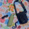 Load image into Gallery viewer, Bundle: Pea Green 1L Insulated Bottle + DayTrip Mini Bag